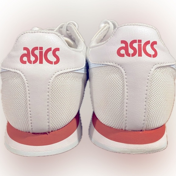 ASICS Tiger Runner White and Light Blue Sneakers - Picture 7 of 8